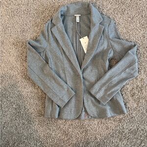 a new day Women's Light Gray Blazer